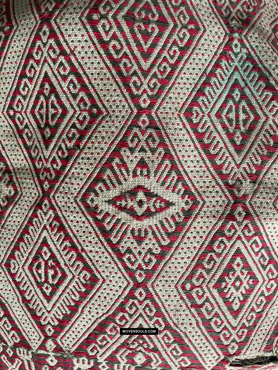1810 Antique Dayak Pua Pilih Kantuk Textile Borneo-WOVENSOULS Antique Textiles & Art Gallery