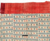 1815 Rare Antique Tibetan Textile Tahden or Pangden with Pattu and Stamp Dye