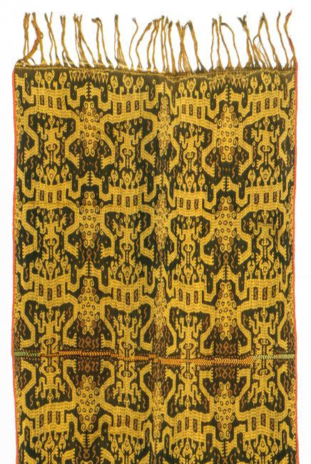 1818 Antiker figurativer Ikat – Atoni Timor