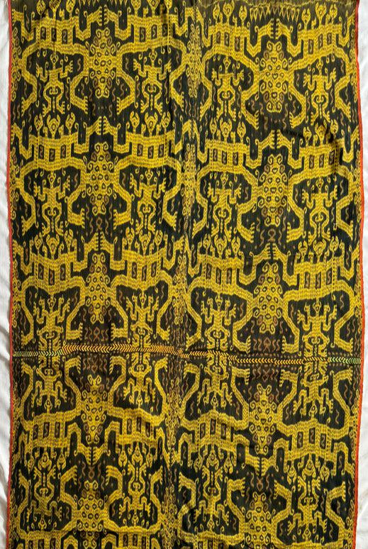 1818 Antiker figurativer Ikat – Atoni Timor