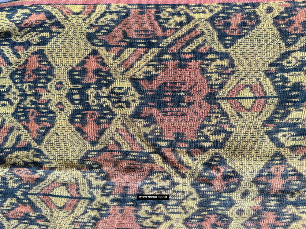 1820 Antique Figurative Ikat - Timor
