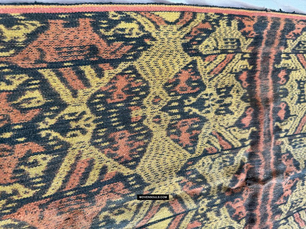 1820 Antique Figurative Ikat - Timor