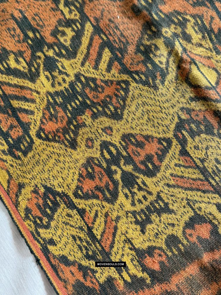 1820 Antique Figurative Ikat - Timor