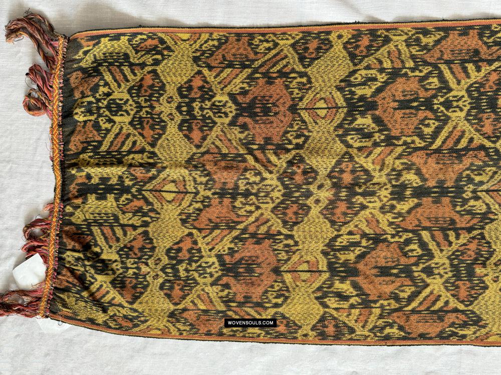 1820 Antique Figurative Ikat - Timor