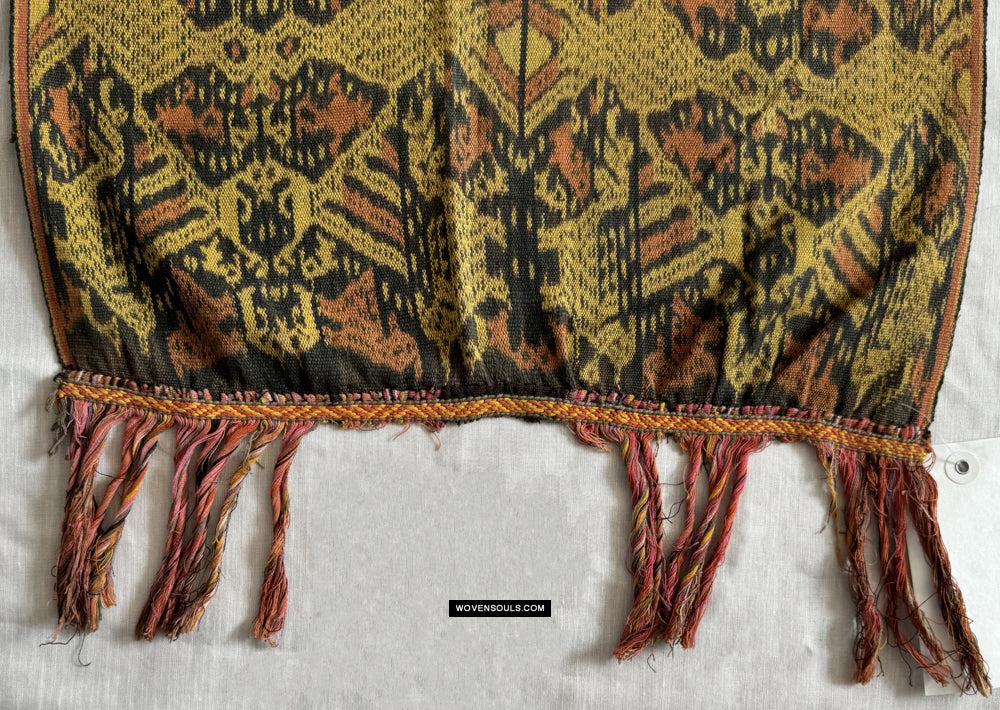 1820 Antique Figurative Ikat - Timor