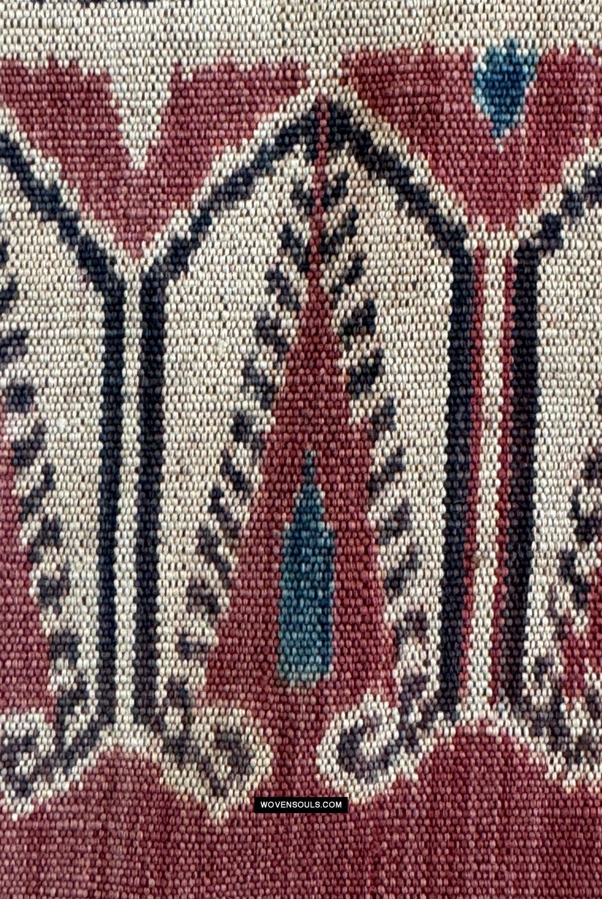 1833 Antique Iban Ceremonial Ikat - Hawk Pattern
