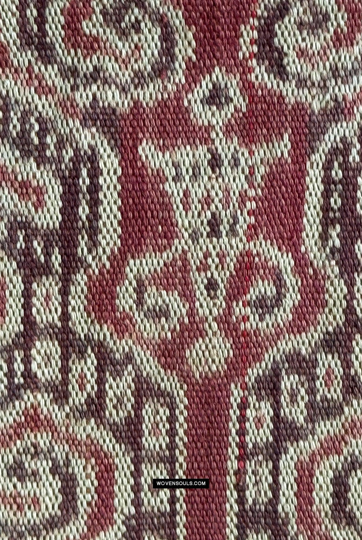 1840 Antique Iban Ceremonial Ikat - Vines & Trophy? pattern