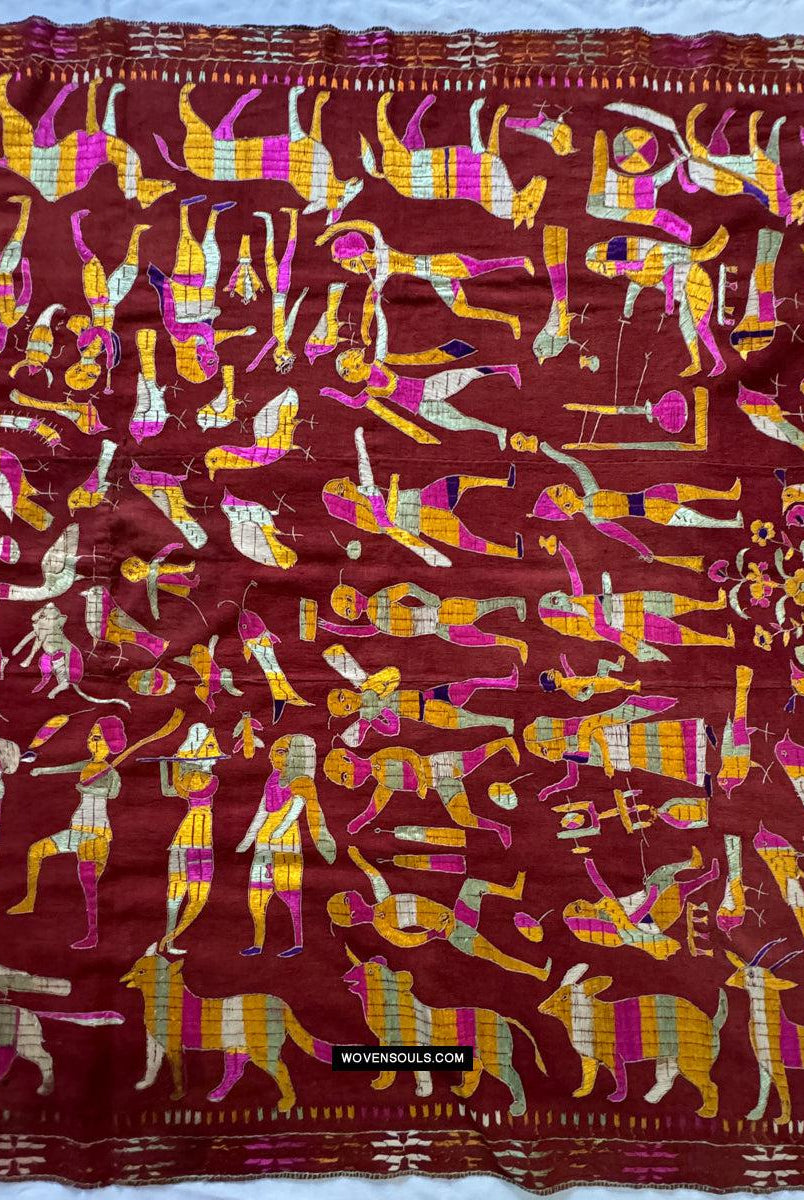 1853 Antiker Sainchi Phulkari