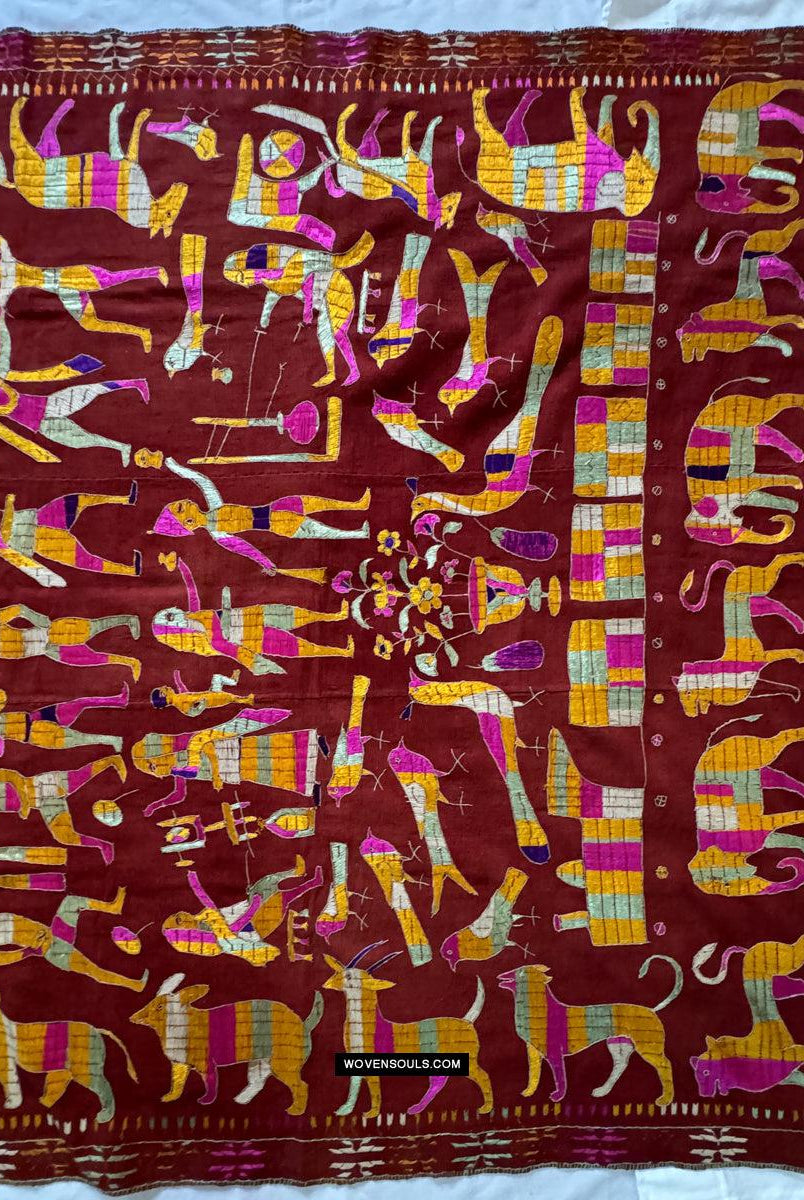 1853 Antiker Sainchi Phulkari