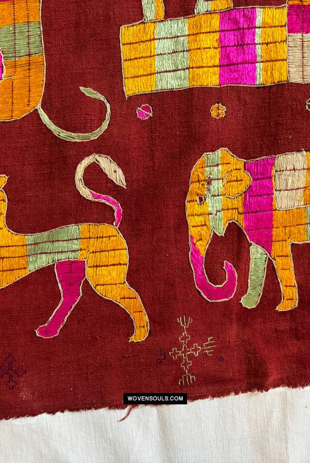 1853 Antiker Sainchi Phulkari