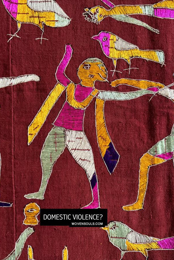 1853 Antiker Sainchi Phulkari
