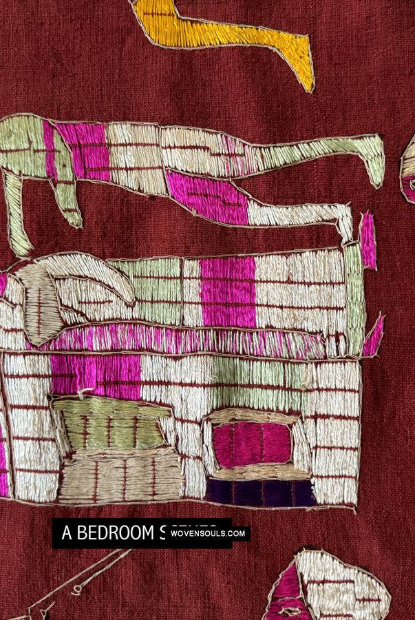 1853 Antiker Sainchi Phulkari