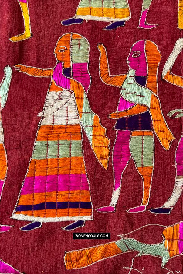 1853 Antiker Sainchi Phulkari