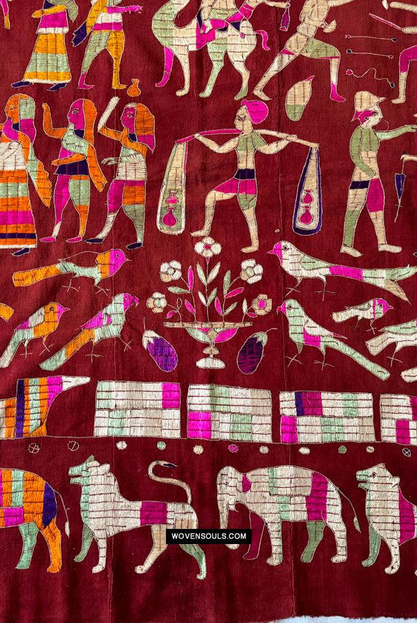1853 Antiker Sainchi Phulkari