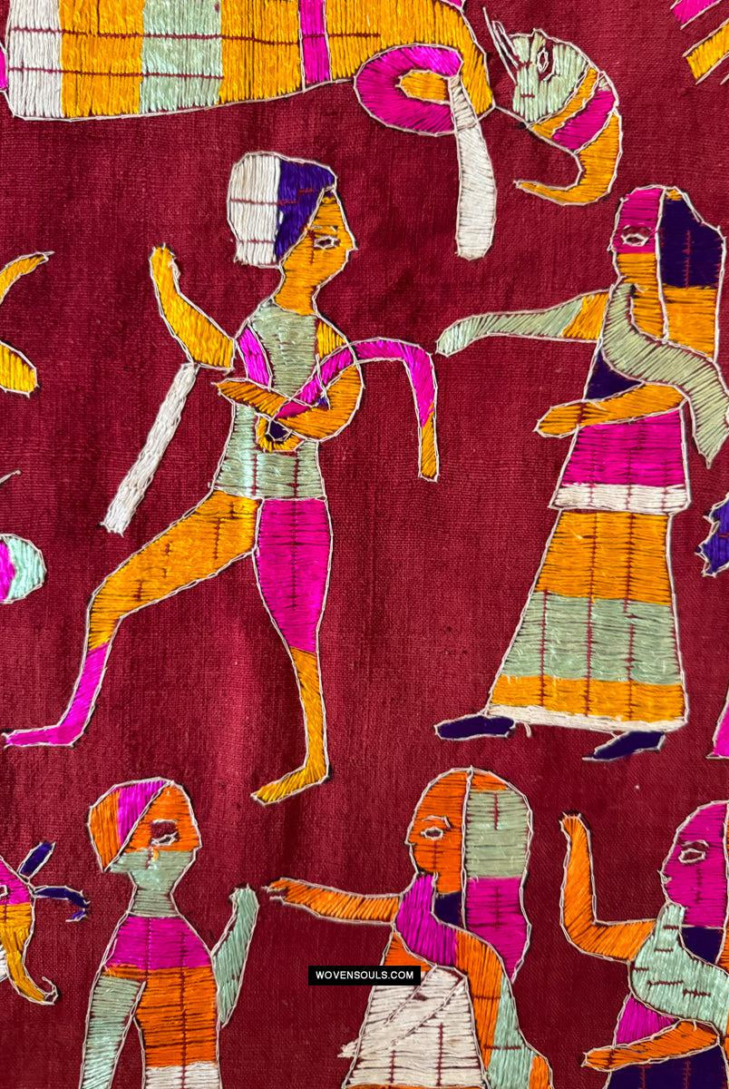 1853 Antiker Sainchi Phulkari