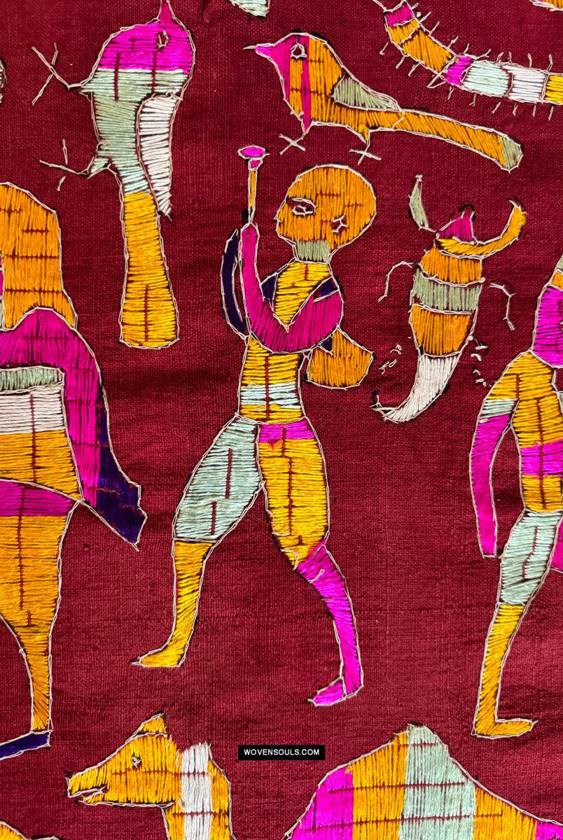 1853 Antiker Sainchi Phulkari