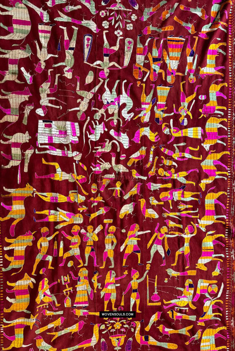 1853 Antiker Sainchi Phulkari