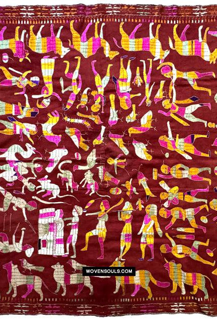 1853 Antiker Sainchi Phulkari
