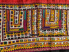 190 Cotton Ludhi Shawl of the Rabari People - Antique Decor Ethnic Art 