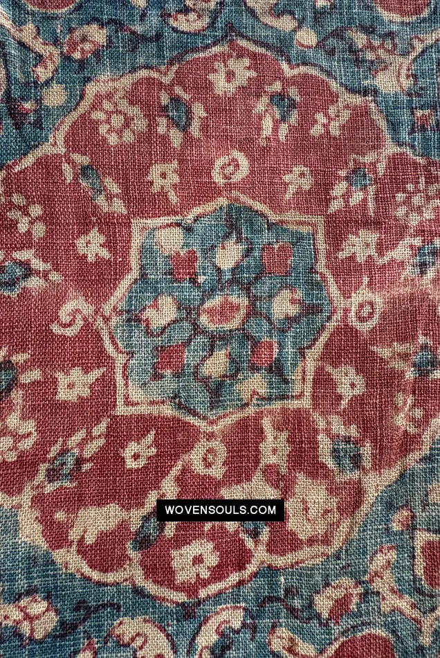 1900 Antique Indian Trade Textile Toraja Fragment-Museum-quality Decor and Ethnographic Art Gallery