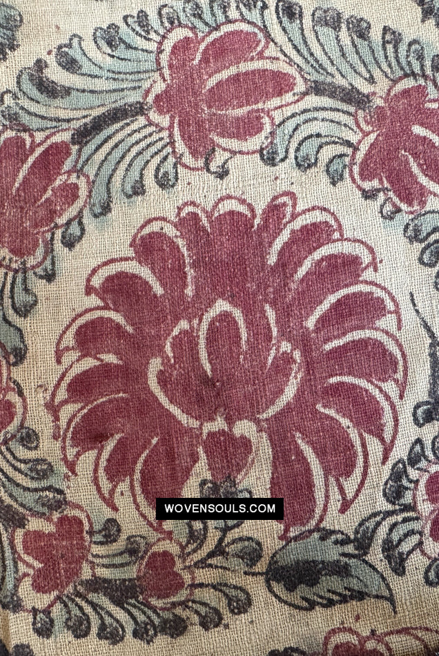 1908 Antique Indian Trade Textile Toraja Fragment