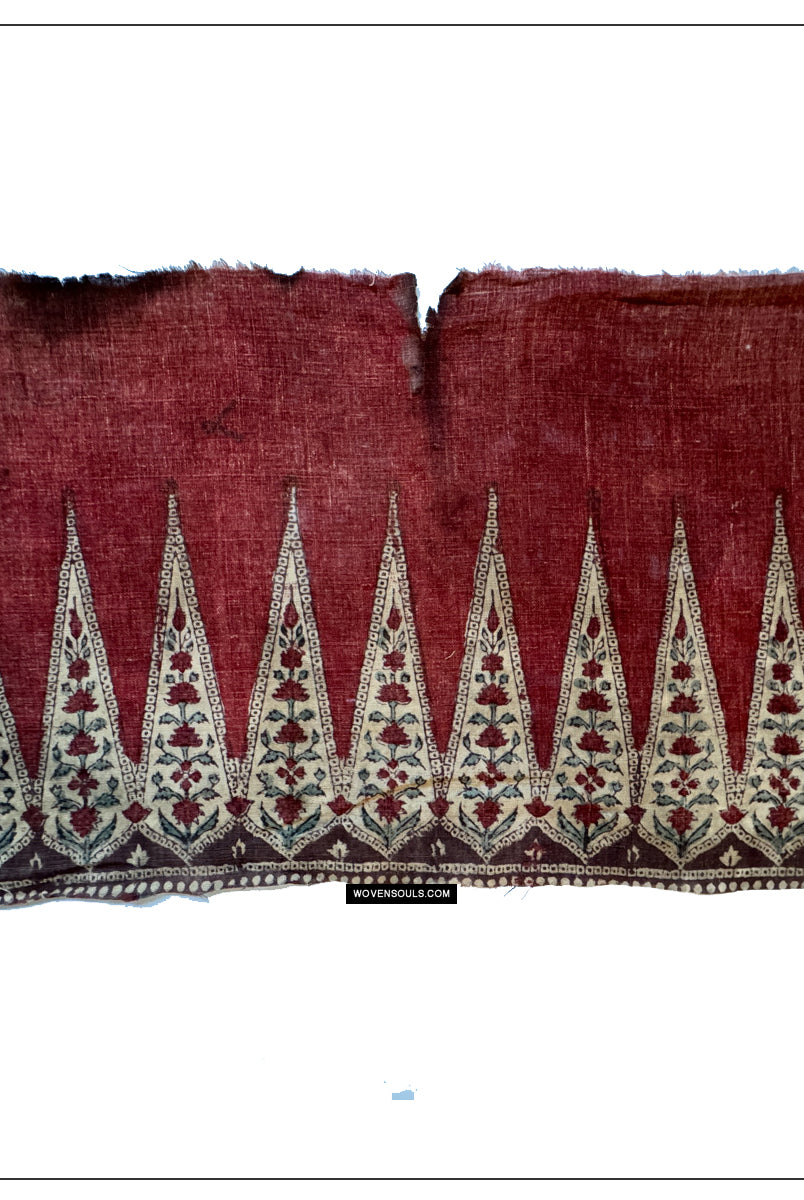 1927 SOLD Antique Indian Trade Textile Toraja Fragment