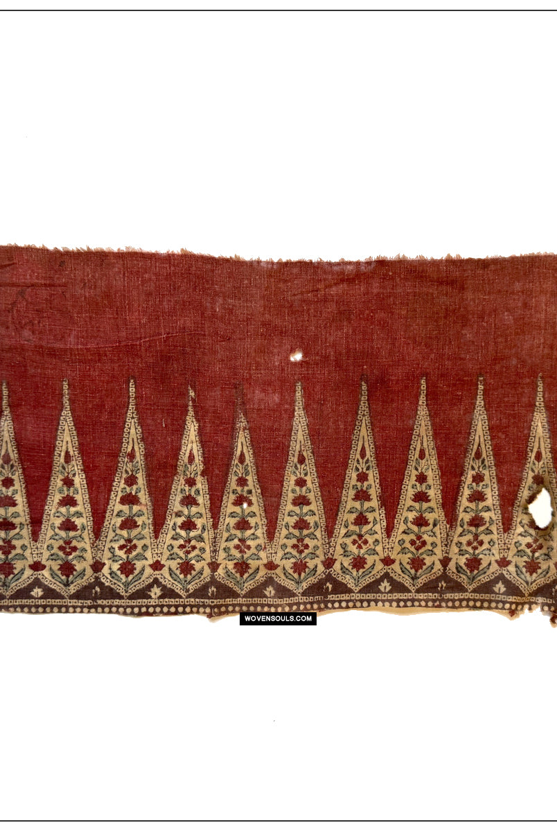 1929 SOLD Antique Indian Trade Textile Toraja Fragment