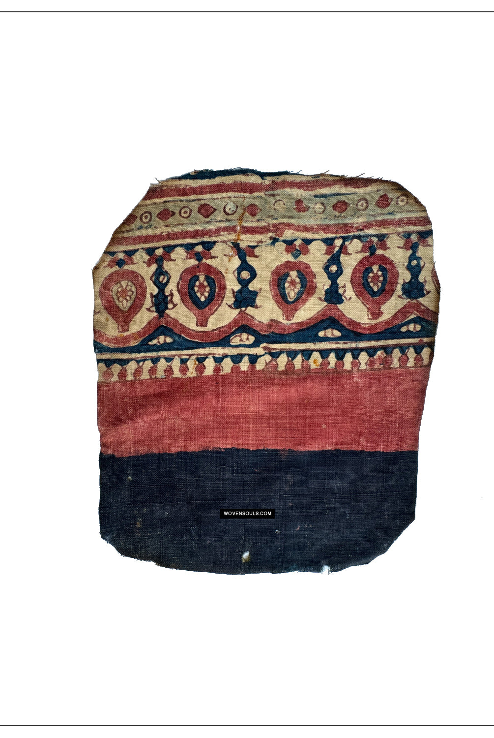 1934 Antique Indian Trade Textile Toraja Fragment