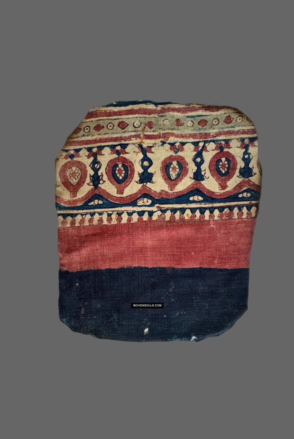 1934 Antique Indian Trade Textile Toraja Fragment