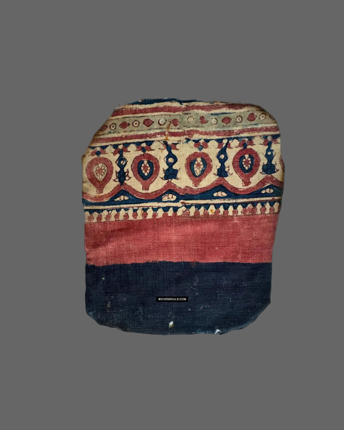 1934 Antique Indian Trade Textile Toraja Fragment