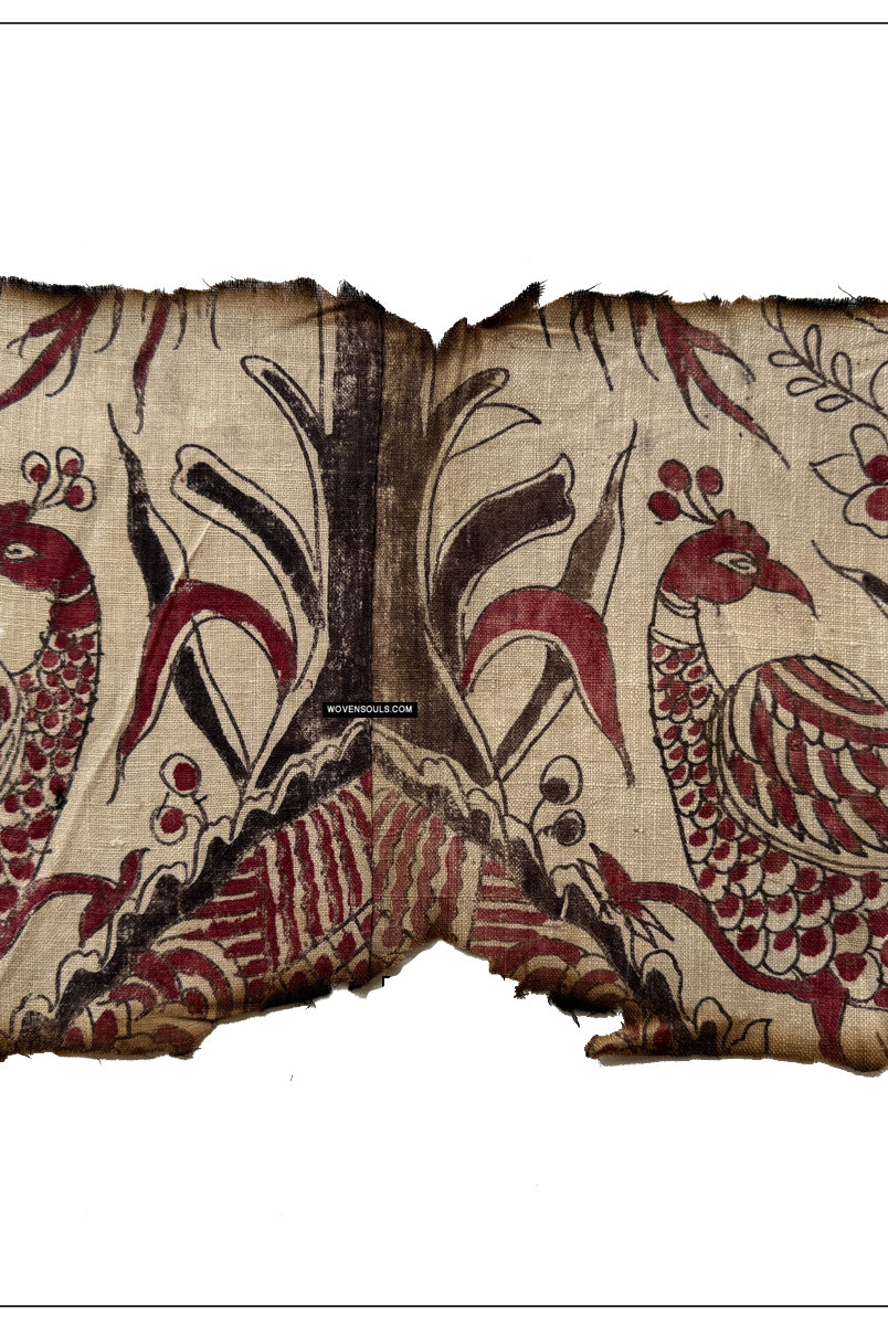 1942 Antique Indian Trade Textile Toraja Fragment