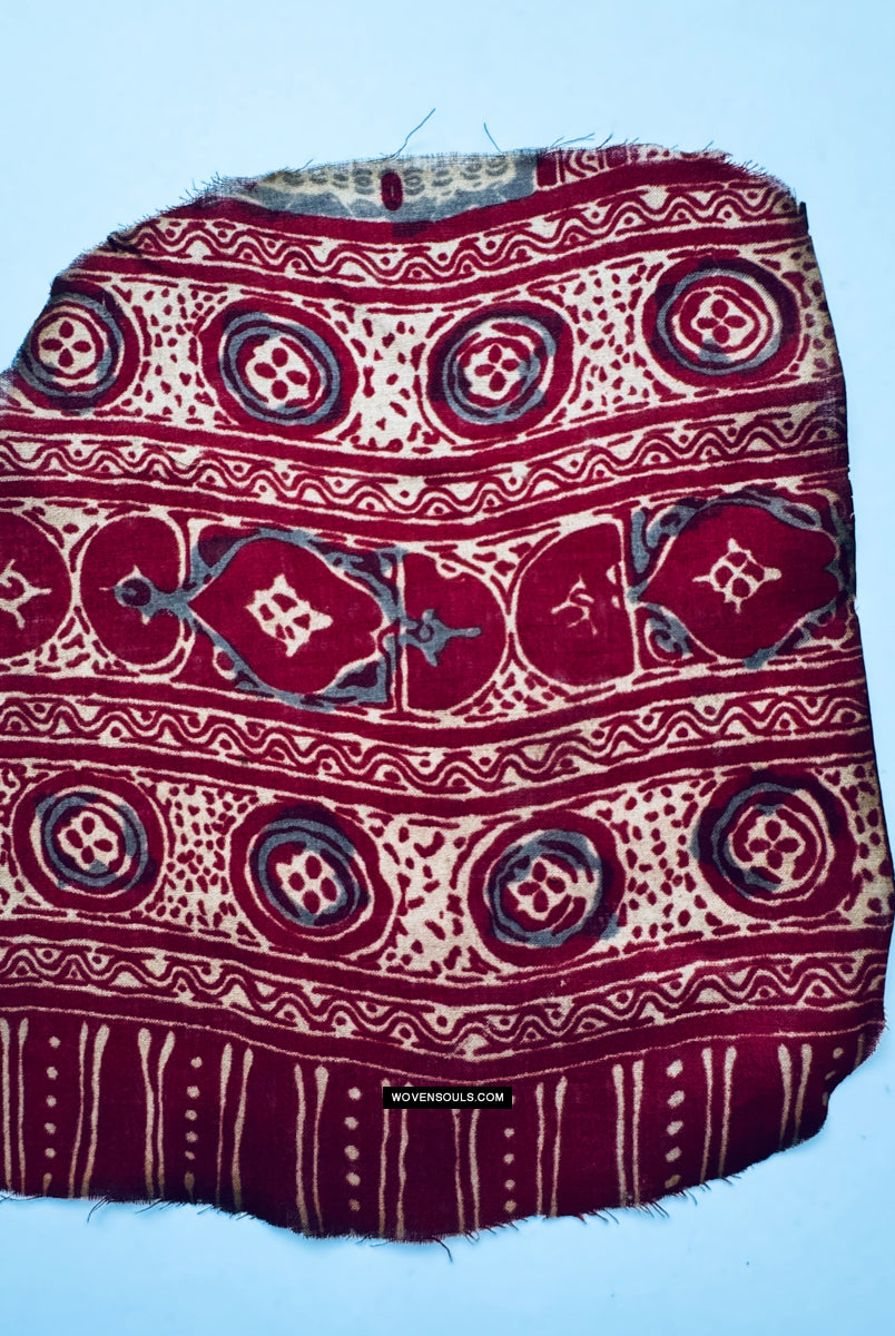 1967 Antique Indian Trade Textile Toraja Fine Fragment