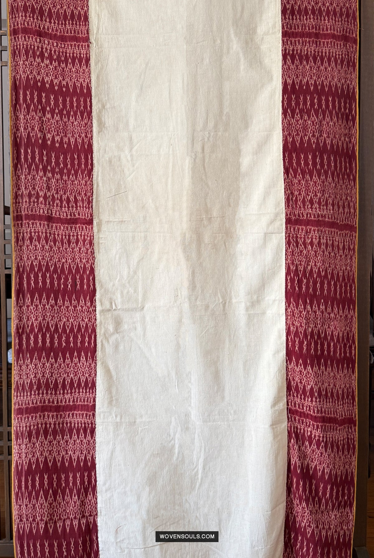 2049 Rare Antique Kain Ikat Timor Sembe Klobe - Indonesian Textile Art-TEXTILE - Museum-quality Decor & Ethnographic Art Gallery