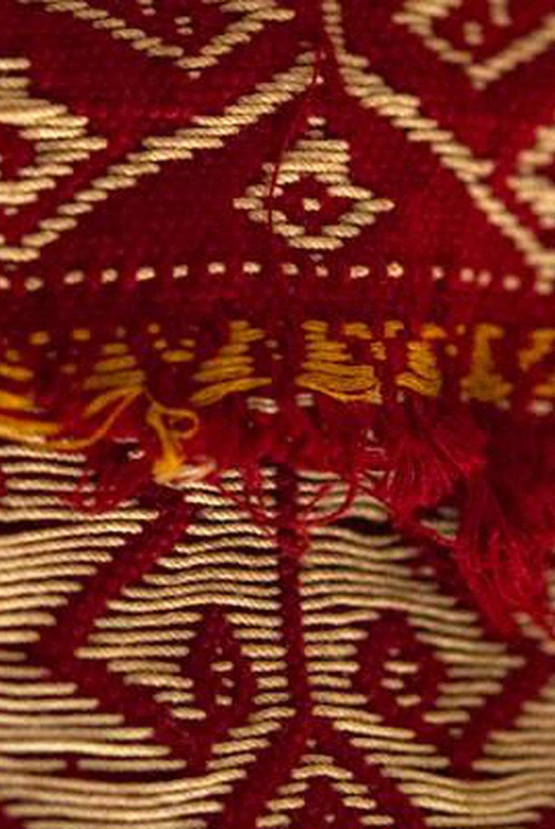 206 Textile antique Pua Pilih Dayak de Bornéo-WOVENSOULS-Antique-Vintage-Textiles-Art-Décor