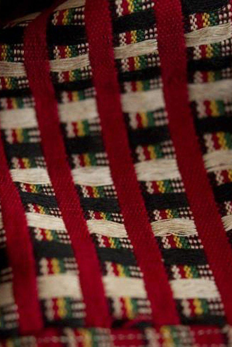 209 Jupe Pilih Bidang Dayak tissée de Bornéo-WOVENSOULS-Antique-Vintage-Textiles-Art-Décor