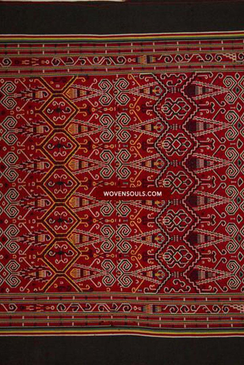 211 SOLD Vintage Sungkit Skirt-WOVENSOULS-Antique-Vintage-Textiles-Art-Decor