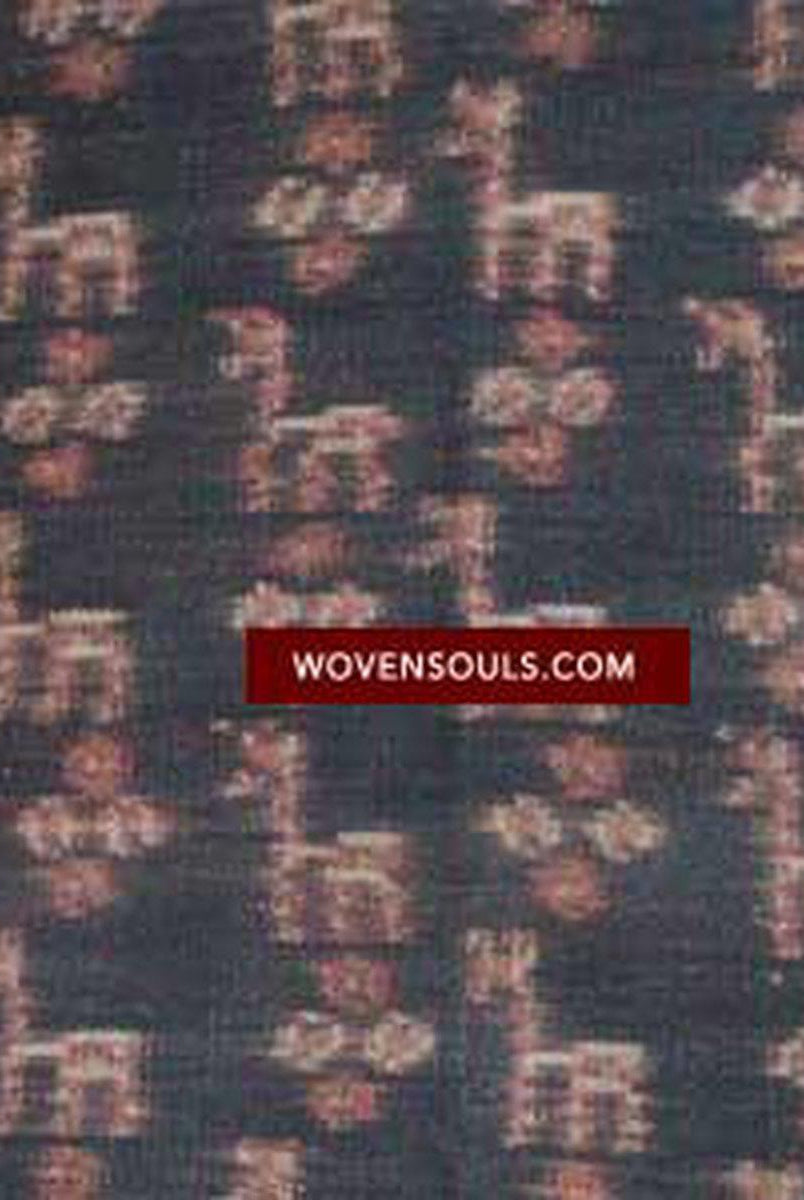 215 VERKAUFT Ikat Sarong Tiere-WOVENSOULS-Antike-Vintage-Textilien-Kunst-Dekor