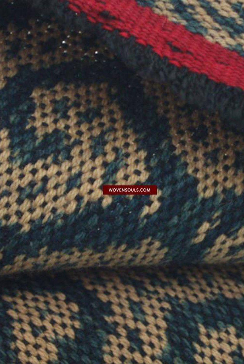 218 Superb Antique Geometric Ikat from Timor - SOLD-WOVENSOULS-Antique-Vintage-Textiles-Art-Decor