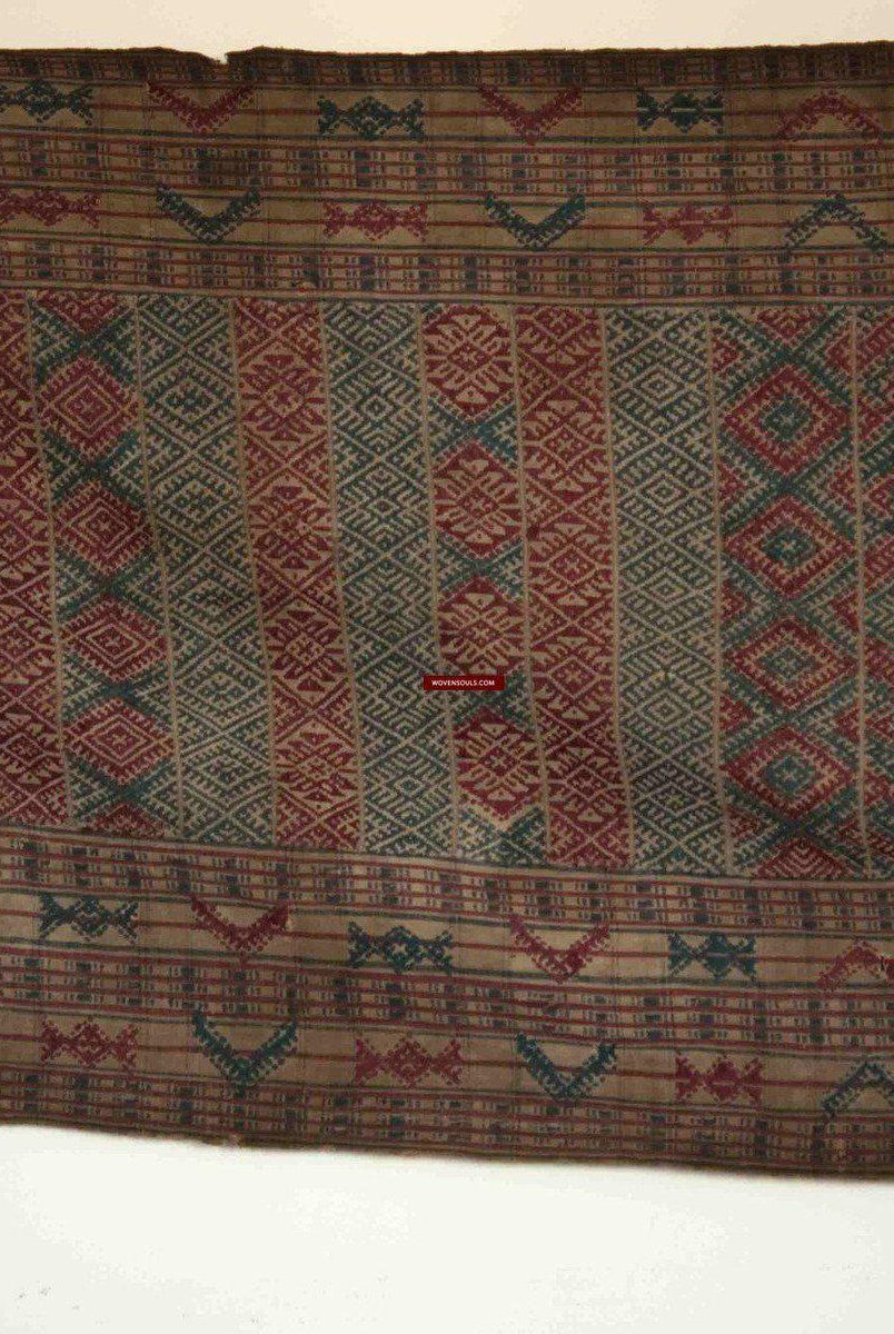 231 Antike handgewebte Textilkunst aus Bhutan in Museumsqualität-WOVENSOULS-Antike-Vintage-Textilien-Kunst-Dekor