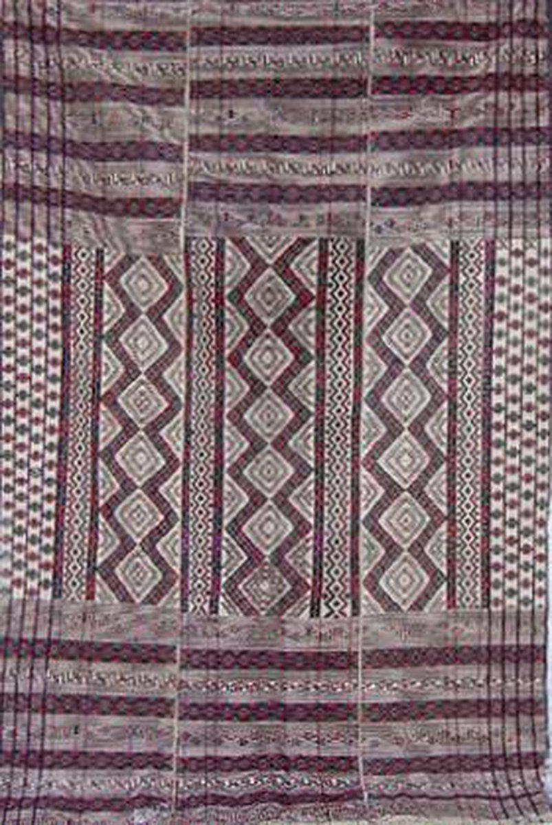 232 SOLD Vintage Bhutan Handwoven Blanket - Amazing Textile Art-WOVENSOULS-Antique-Vintage-Textiles-Art-Decor