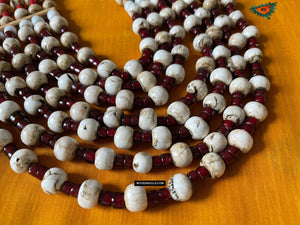 241 SOLD Large Antique Heirloom Naga Necklace - Antique Decor Ethnic Art 