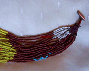243 SOLD Fine Antique Naga Beads Necklace-WOVENSOULS-Antique-Vintage-Textiles-Art-Decor