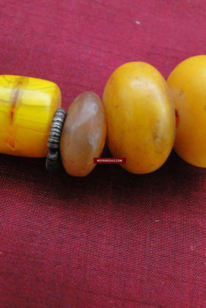 254 Himalayan Tibetan Necklace - SOLD-WOVENSOULS-Antique-Vintage-Textiles-Art-Decor