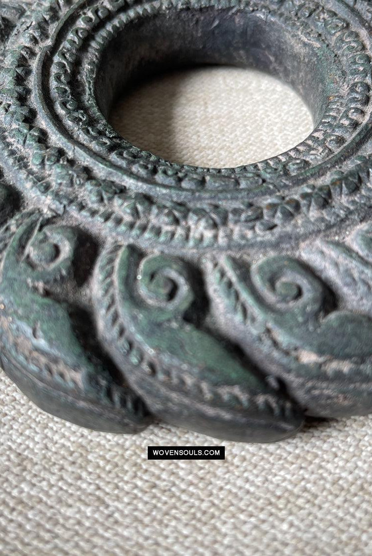 265 Bague Khmère Antique Unique-WOVENSOULS Textiles anciens et galerie d'art
