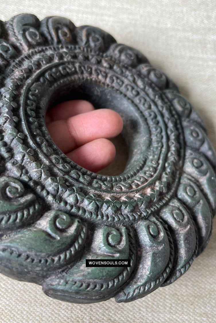 265 Bague Khmère Antique Unique-WOVENSOULS Textiles anciens et galerie d'art