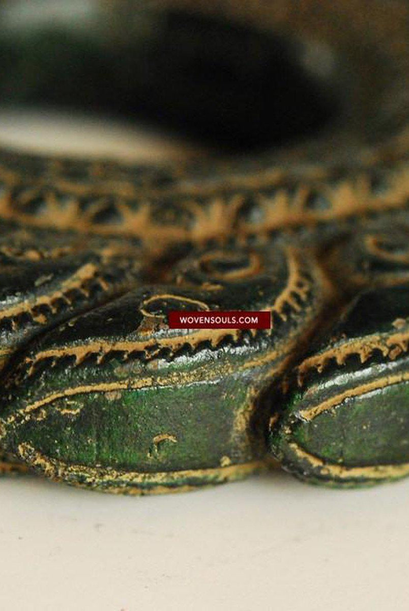 265 anneaux de poteau palanquin en bronze khmer antique-WOVENSOULS-Antique-Vintage-Textiles-Art-Décor