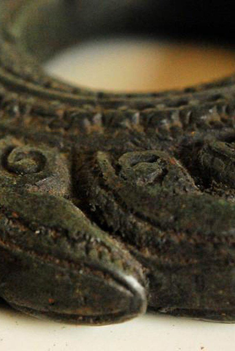 265 anneaux de poteau palanquin en bronze khmer antique-WOVENSOULS-Antique-Vintage-Textiles-Art-Décor