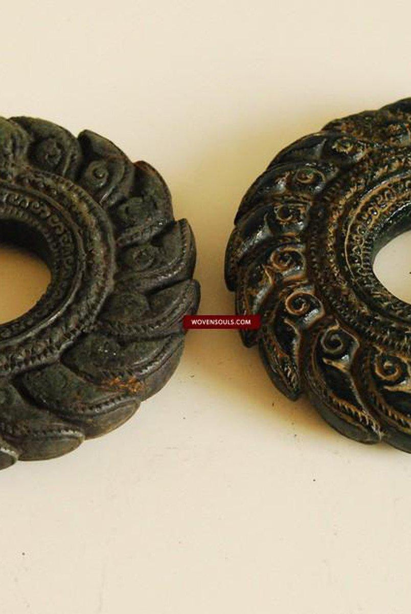 265 anneaux de poteau palanquin en bronze khmer antique-WOVENSOULS-Antique-Vintage-Textiles-Art-Décor