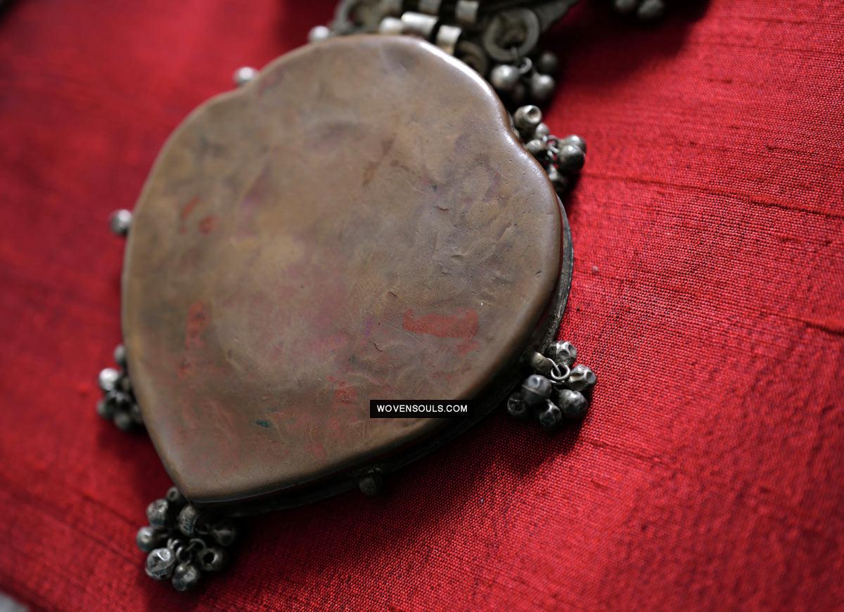 275 Old Silver Ceremonial Necklaces for a Pair of Royal Bullocks-WOVENSOULS Antique Textiles & Art Gallery