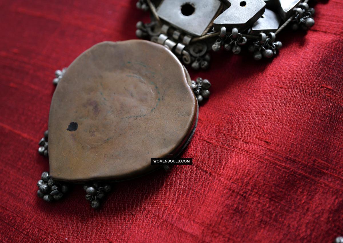 275 Old Silver Ceremonial Necklaces for a Pair of Royal Bullocks-WOVENSOULS Antique Textiles & Art Gallery